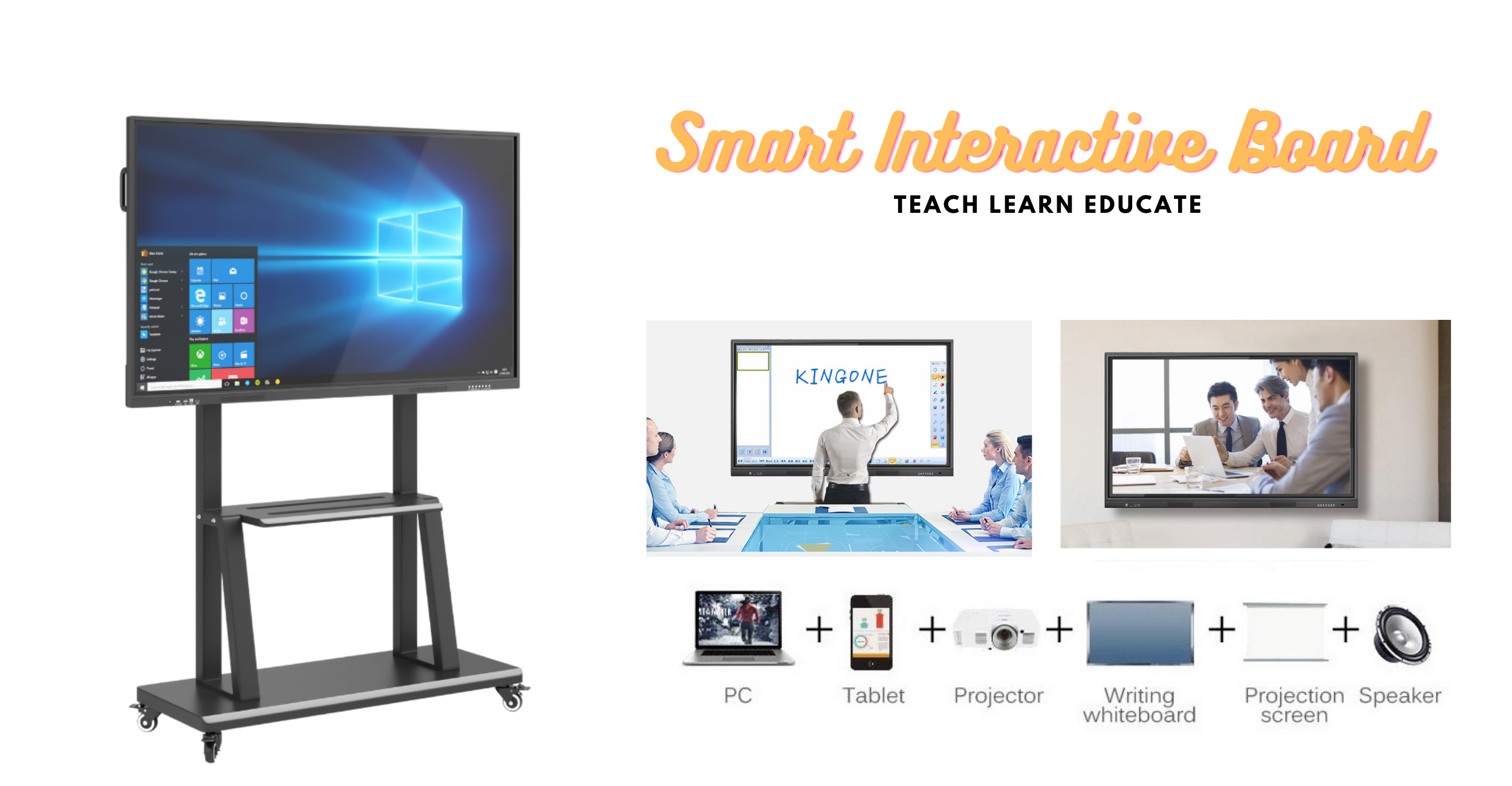 Smart Interactive Board - Redefined Learning & Meetings